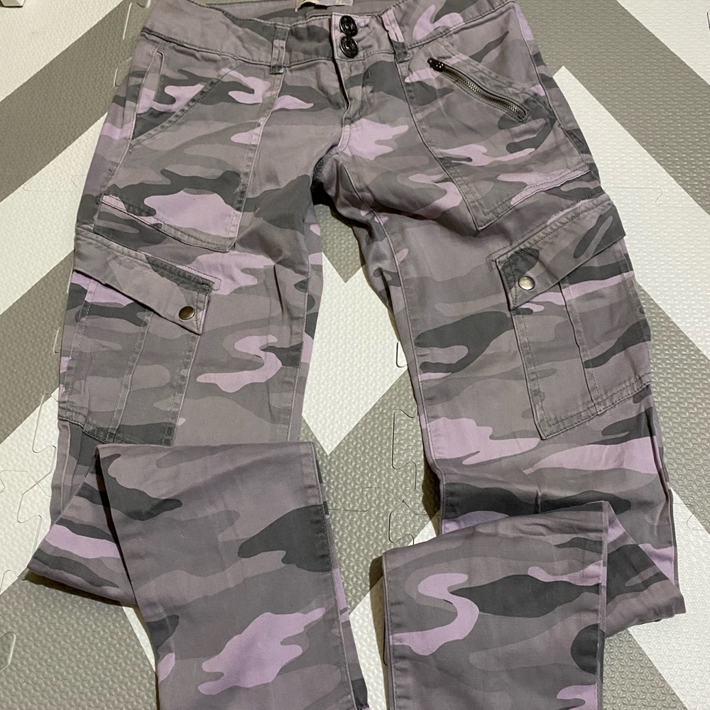 Jolt Multicolor Camo Skinny Jeans